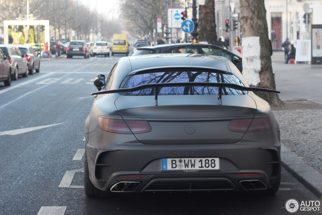 Mercedes-Benz Mansory S 63 AMG Coupé Black Edition - 27 November 2015 ...