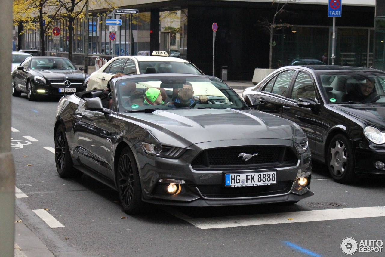 Ford Mustang GT Convertible 2015