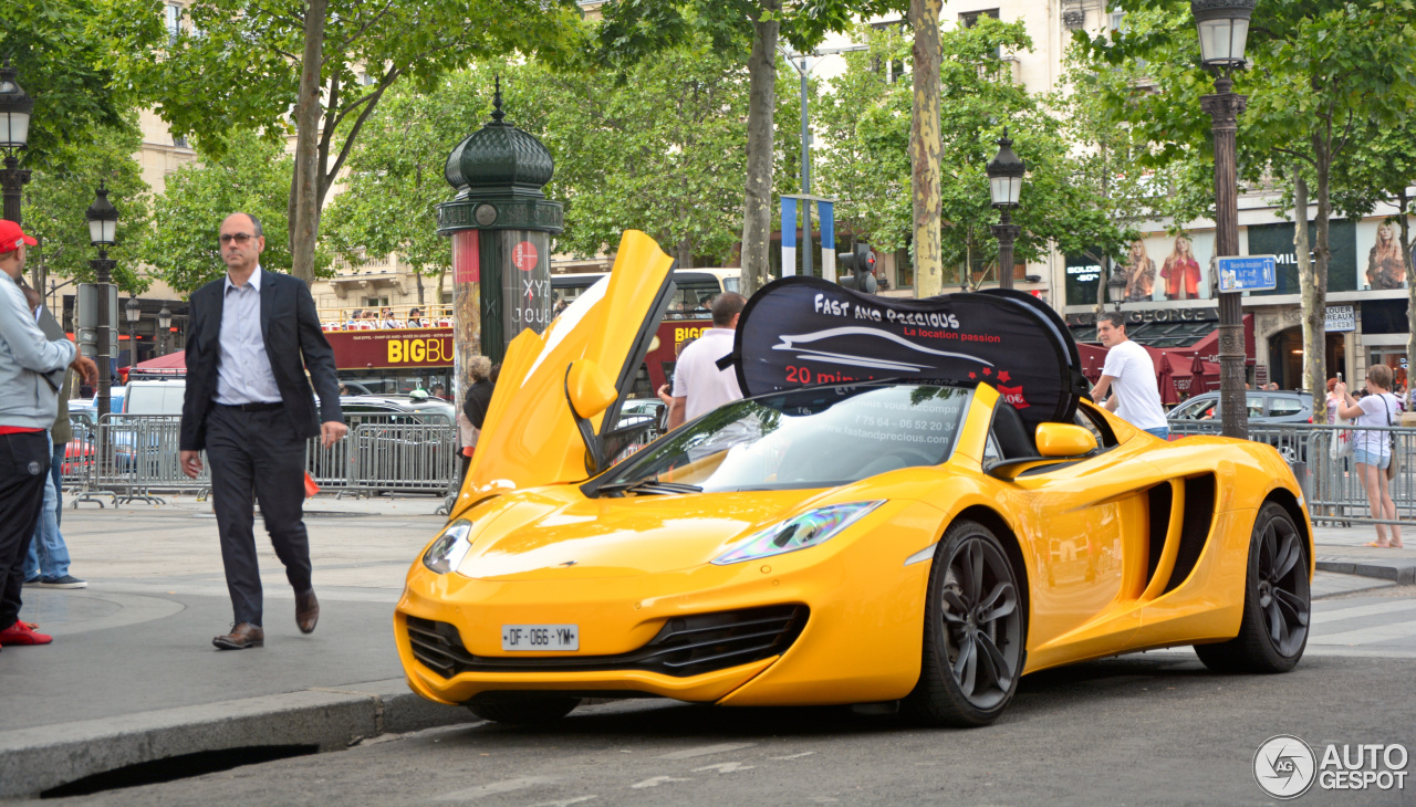 McLaren 12C Spider