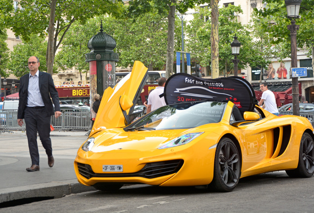 McLaren 12C Spider