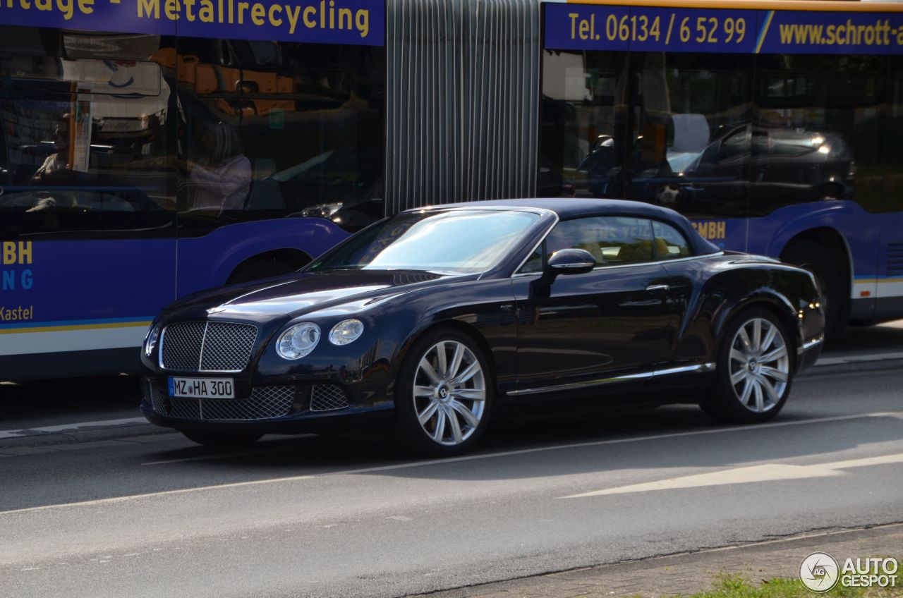 Bentley Continental GTC 2012