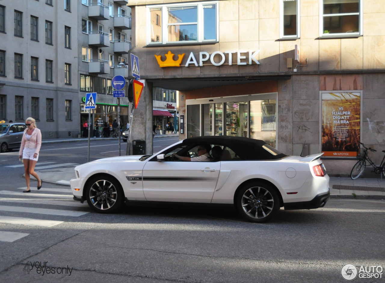 Ford Mustang GT California Special Convertible 2012