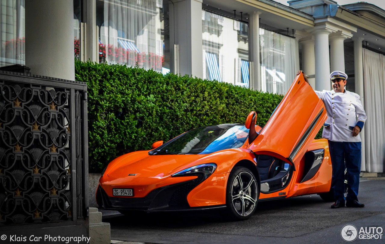 McLaren 650S Spider