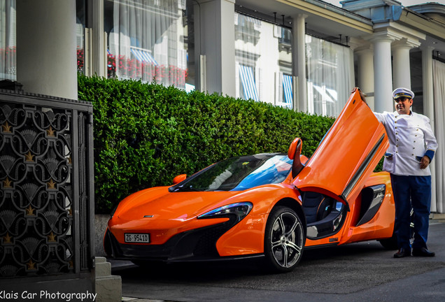 McLaren 650S Spider