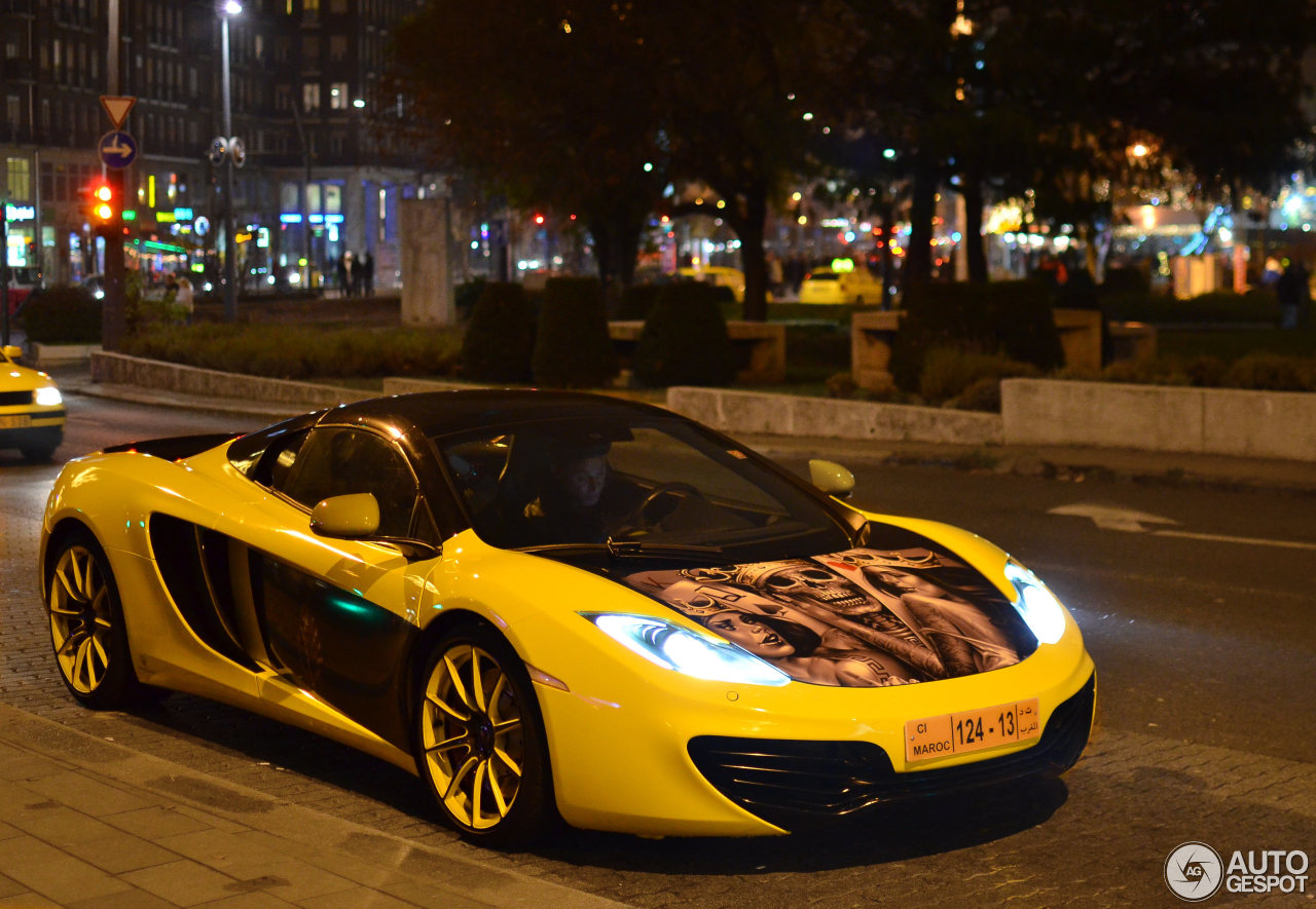 McLaren 12C Spider