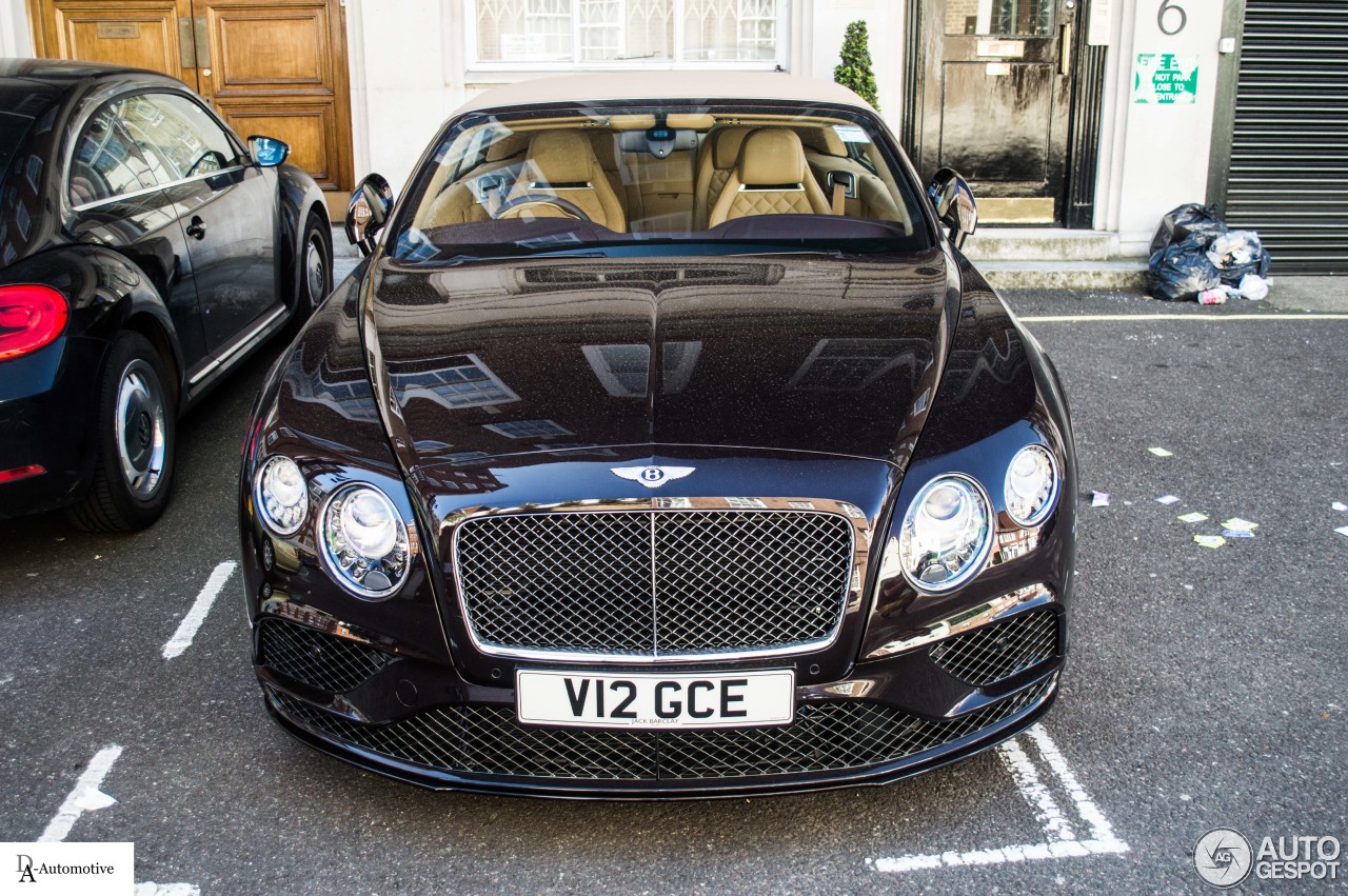 Bentley Continental GTC Speed 2016