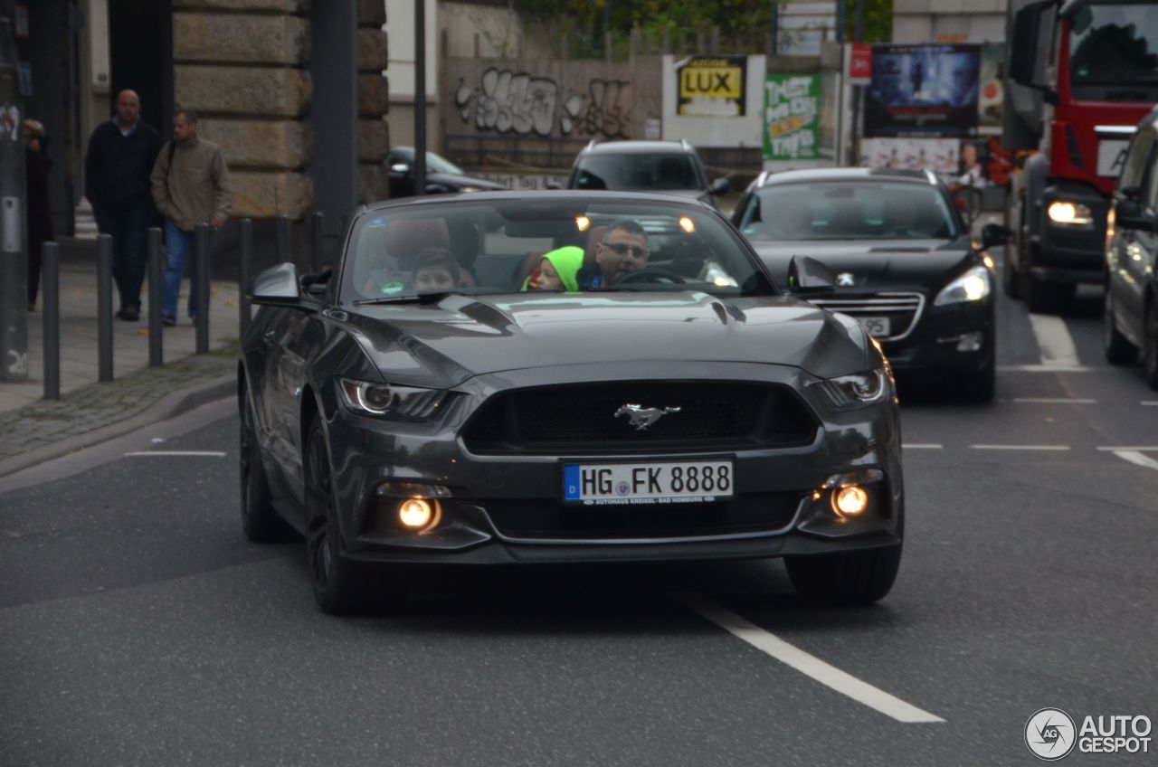 Ford Mustang GT Convertible 2015