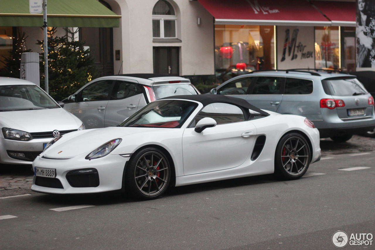 Porsche 981 Boxster Spyder