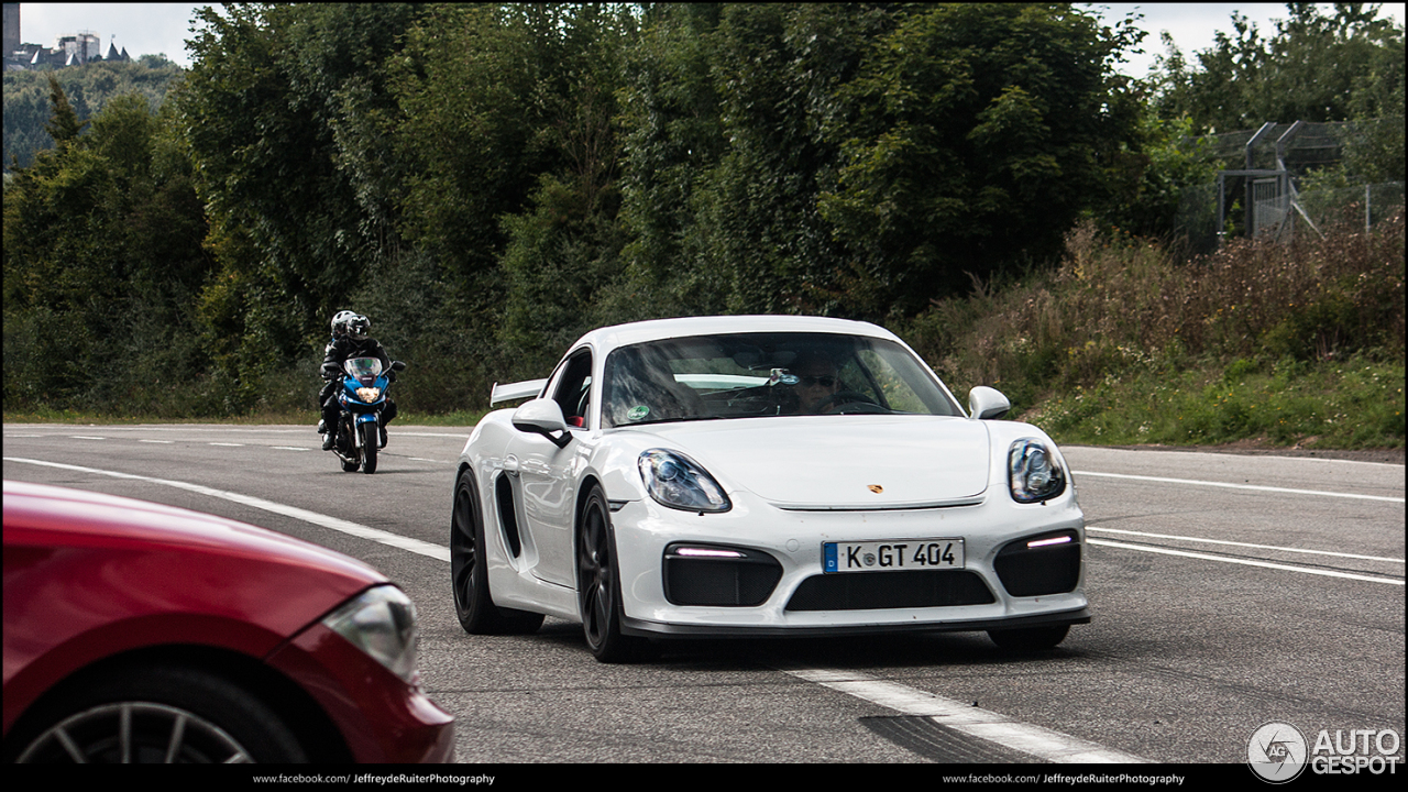 Porsche 981 Cayman GT4