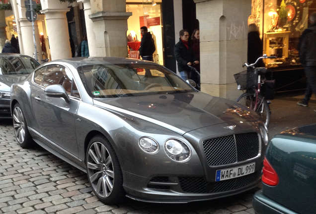 Bentley Continental GT Speed 2015