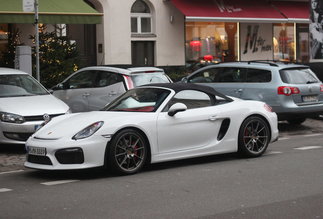 Porsche 981 Boxster Spyder