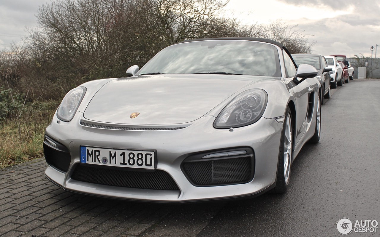 Porsche 981 Boxster Spyder