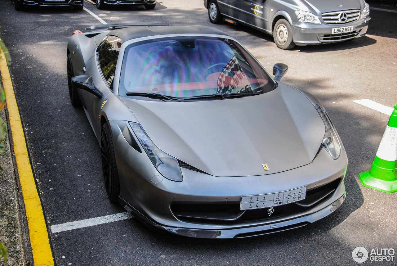 Ferrari 458 Spider Hamann