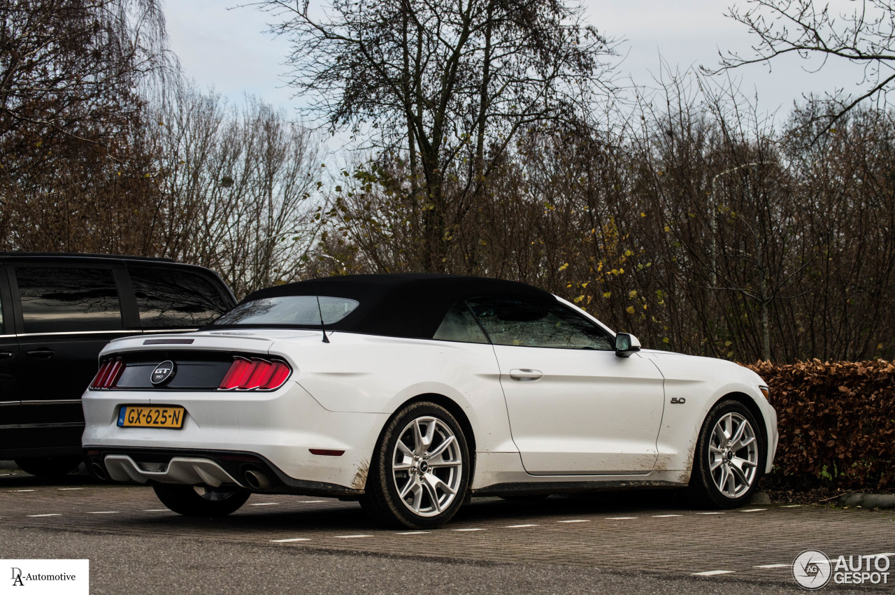 Ford Mustang GT 50th Anniversary Convertible