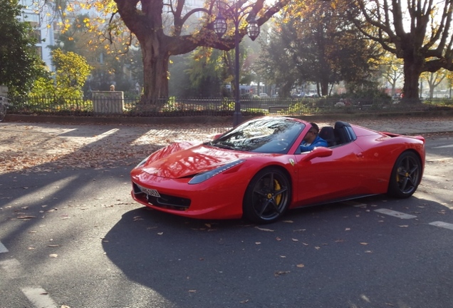 Ferrari 458 Spider