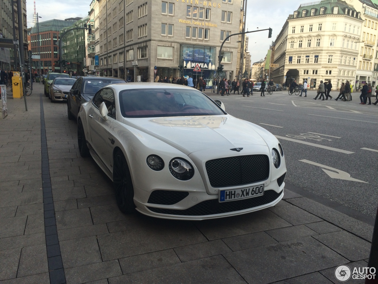 Bentley Continental GT Speed 2016