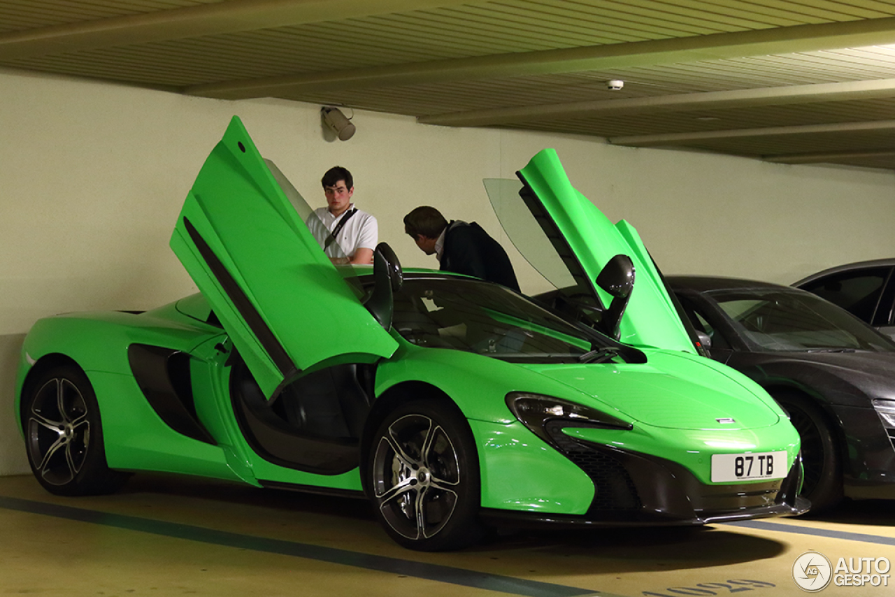 McLaren 650S Spider