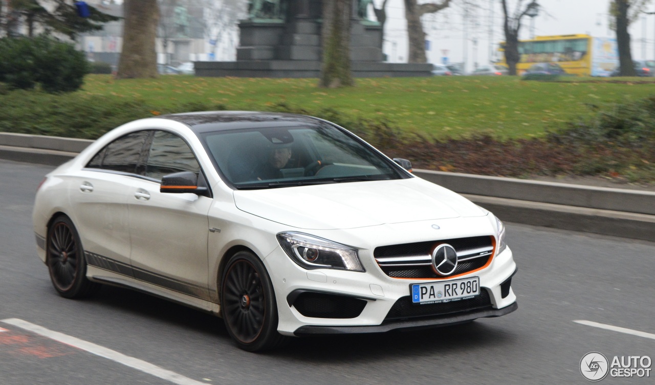 Mercedes-Benz CLA 45 AMG OrangeArt Edition C117