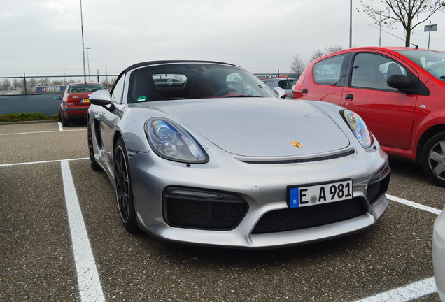 Porsche 981 Boxster Spyder