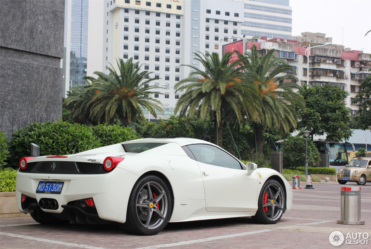 Ferrari 458 Spider