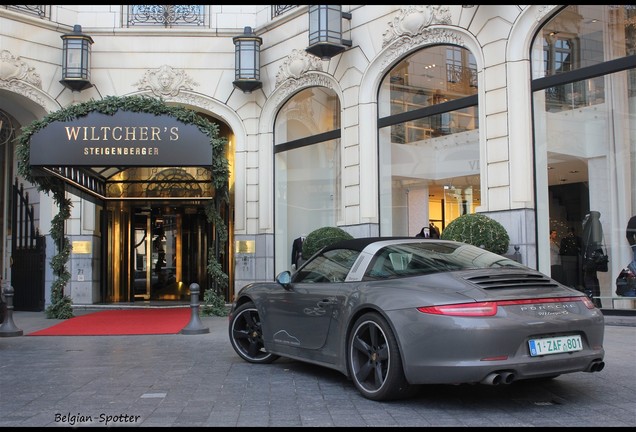 Porsche 991 Targa 4S Exclusive Belgium Edition