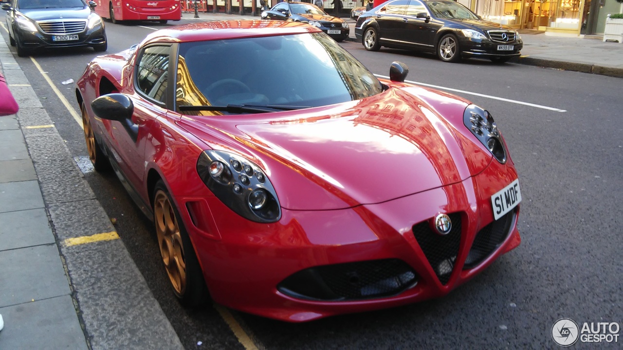 Alfa Romeo 4C Launch Edition