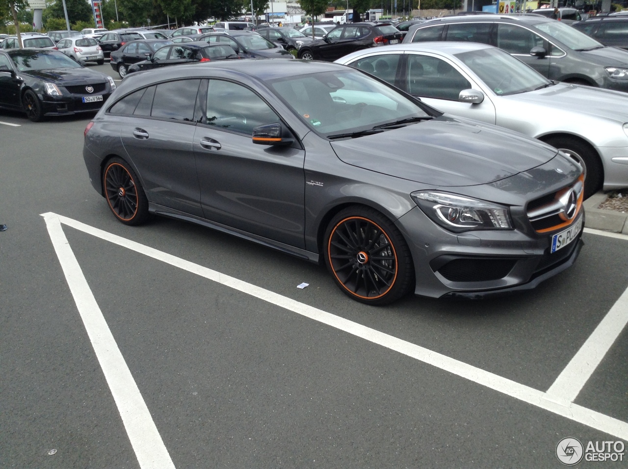 Mercedes-Benz CLA 45 AMG Shooting Brake OrangeArt Edition