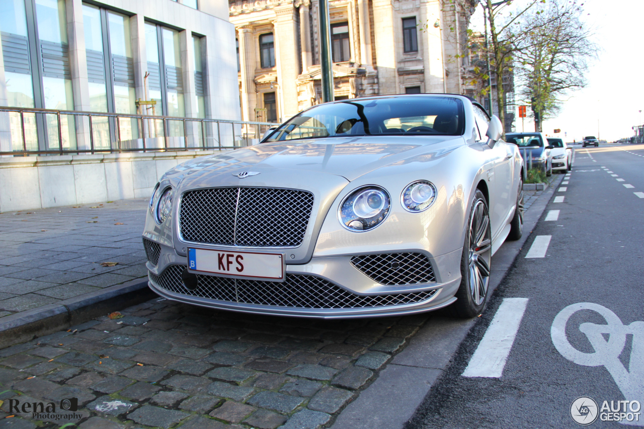 Bentley Continental GTC Speed 2016