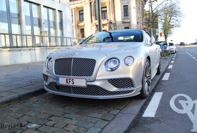 Bentley Continental GTC Speed 2016