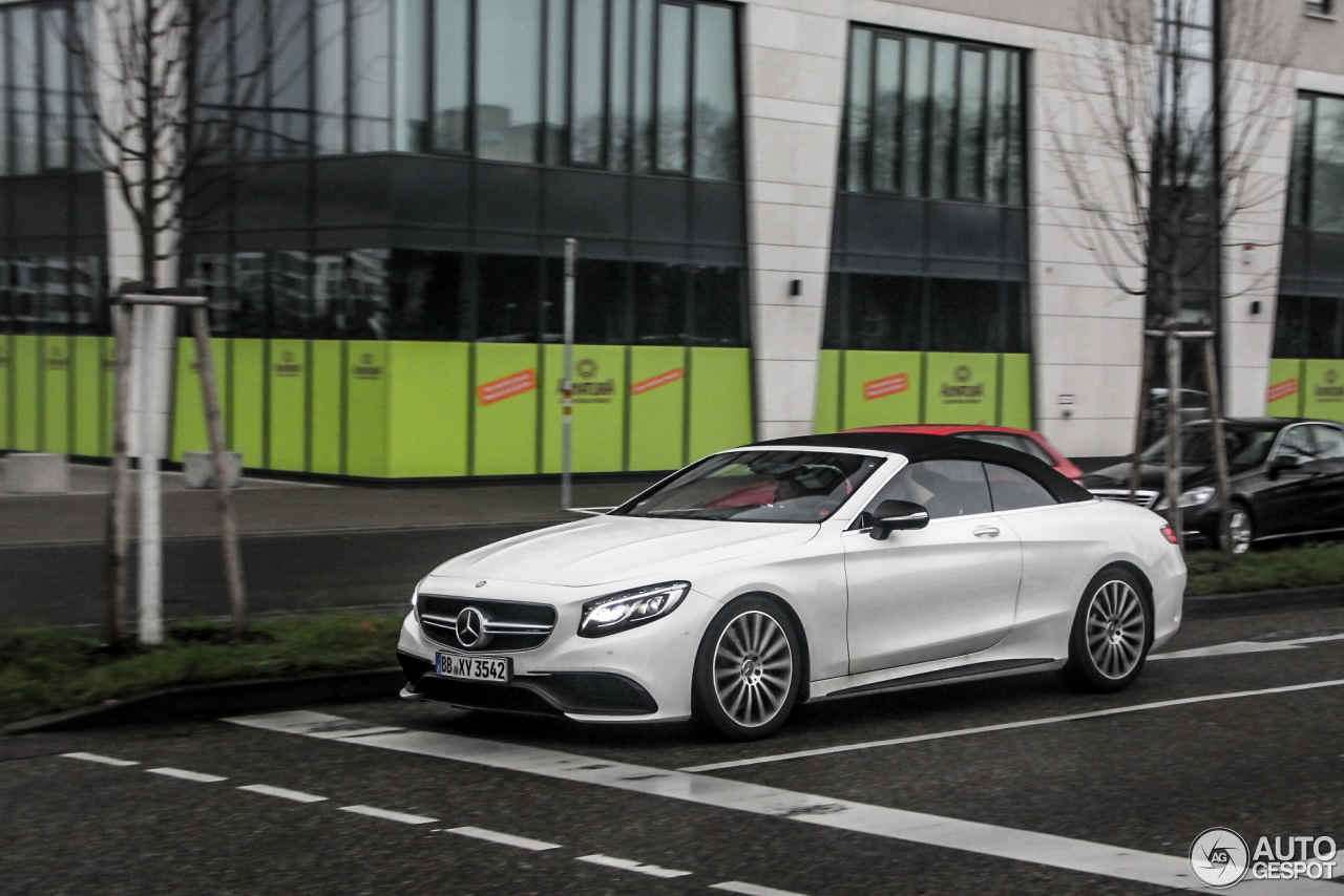 Mercedes-AMG S 63 Convertible A217