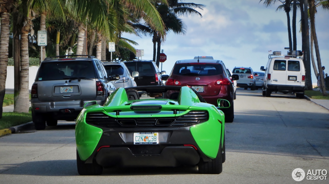 McLaren 650S Spider