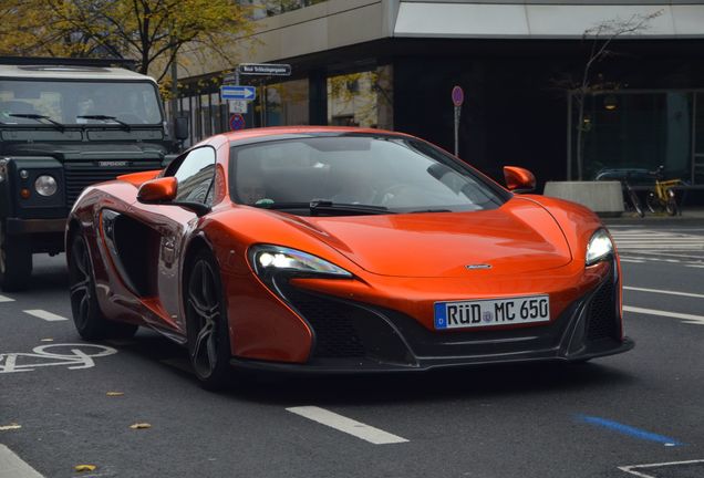 McLaren 650S Spider