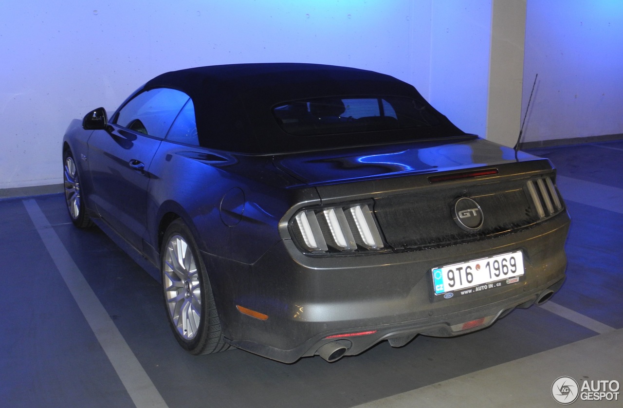 Ford Mustang GT Convertible 2015