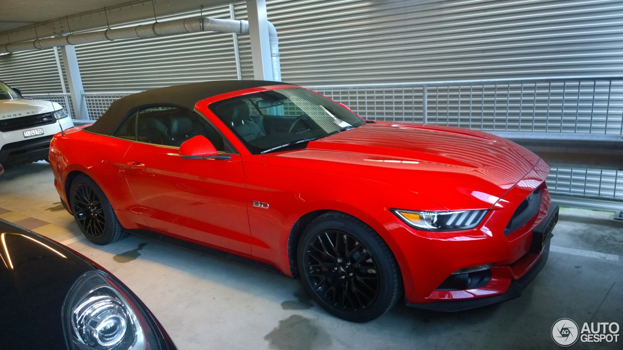 Ford Mustang GT Convertible 2015