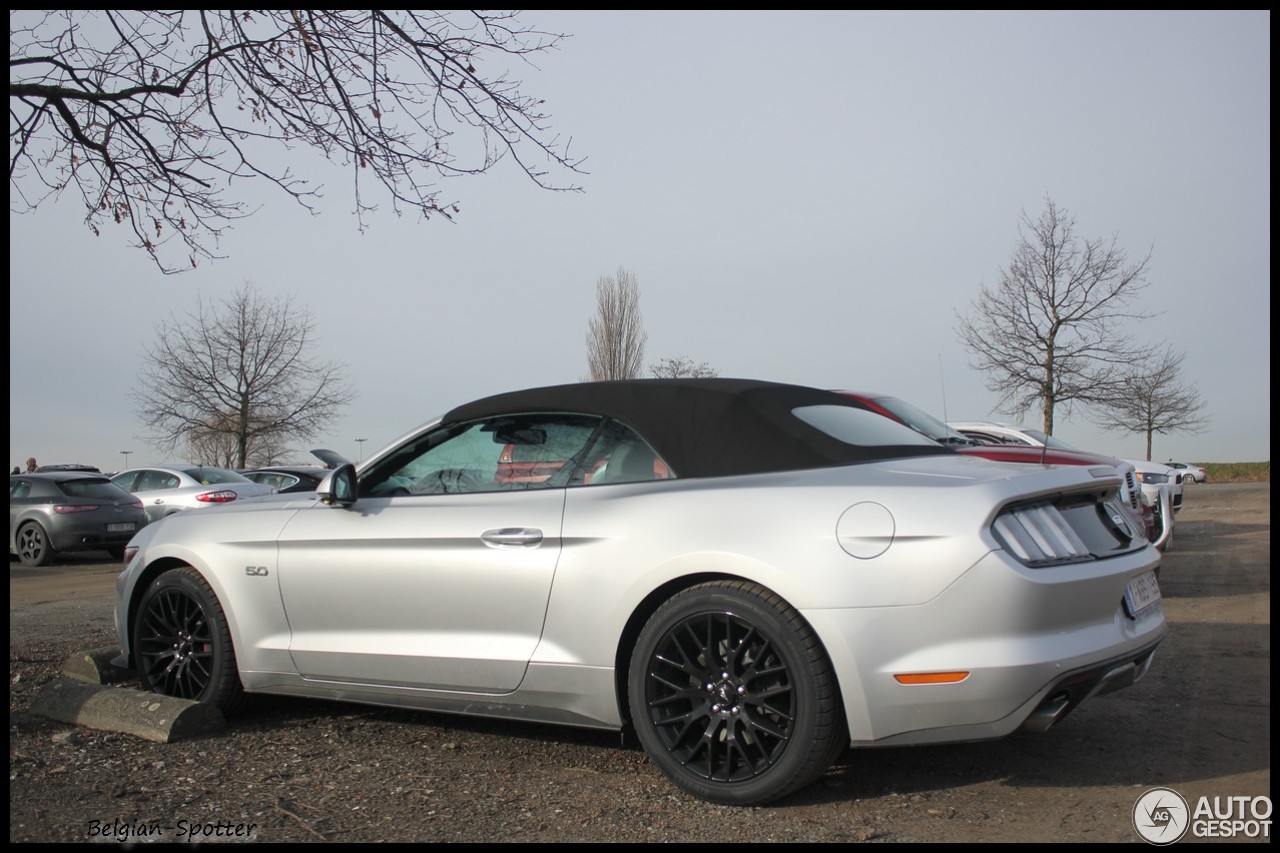 Ford Mustang GT Convertible 2015