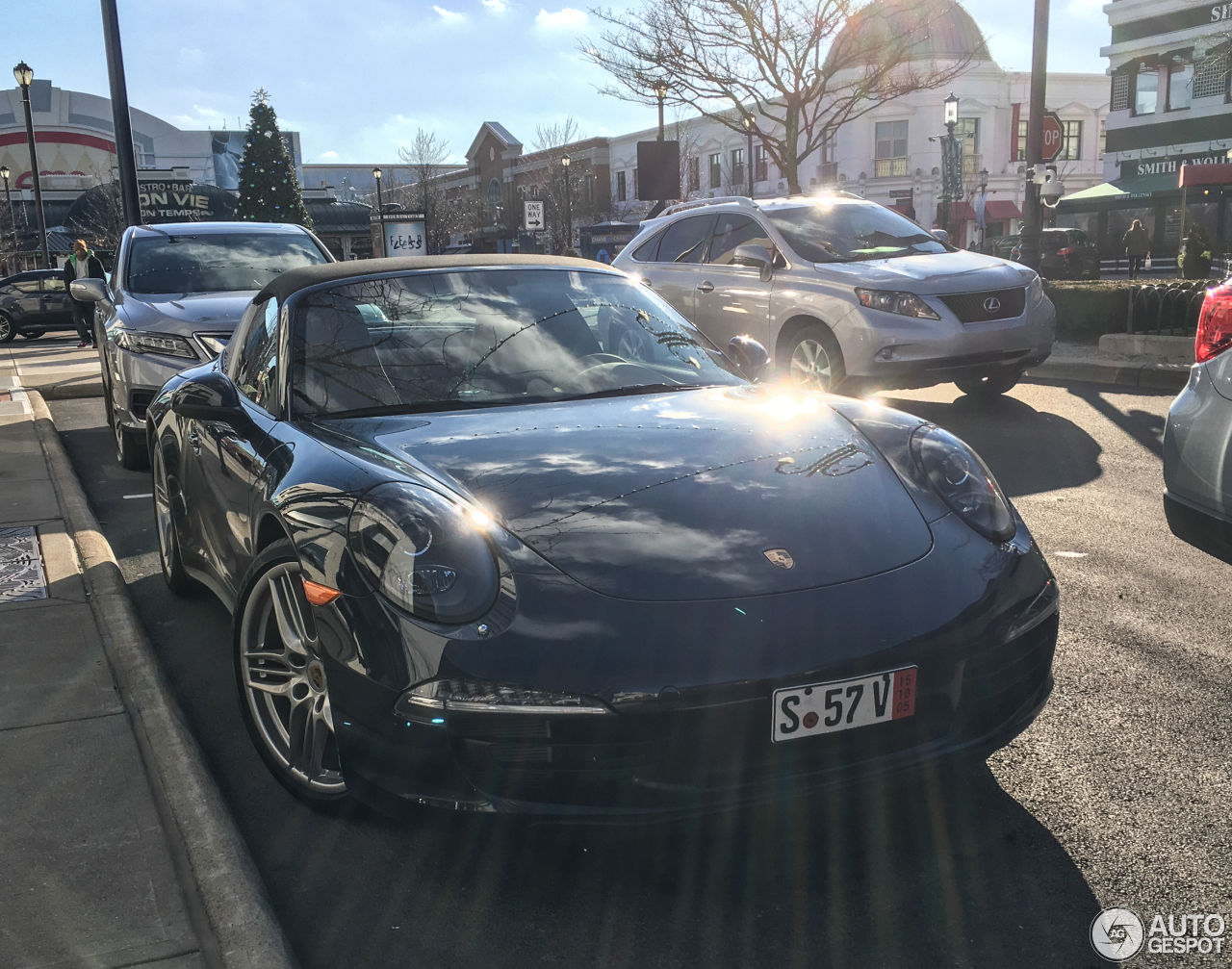 Porsche 991 Targa 4S MkI