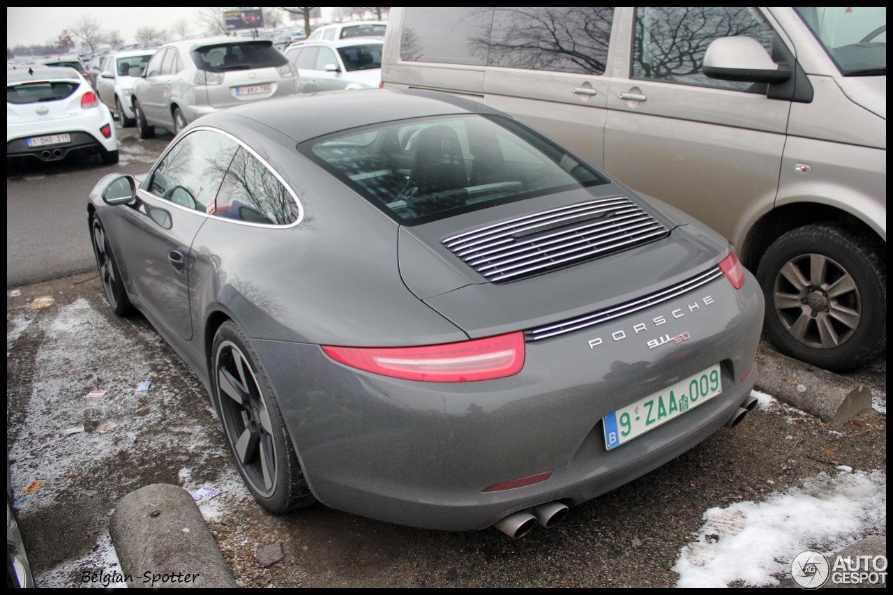 Porsche 991 50th Anniversary Edition