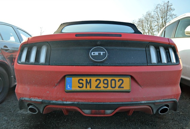 Ford Mustang GT Convertible 2015