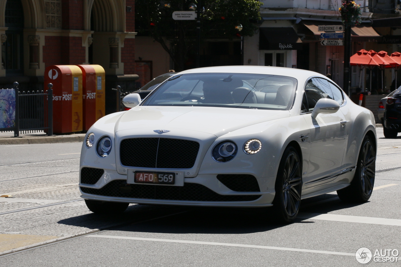 Bentley Continental GT Speed 2016