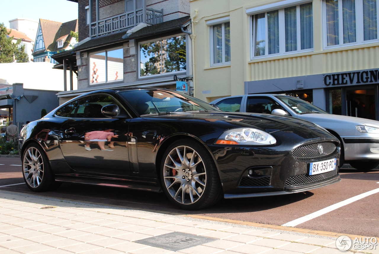 JAGUAR XKR S/C marron métal cabriolet ouvert open 1/18 MAISTO voiture