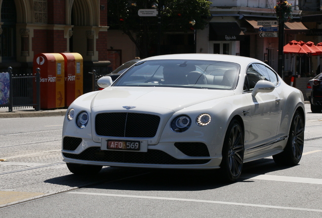 Bentley Continental GT Speed 2016