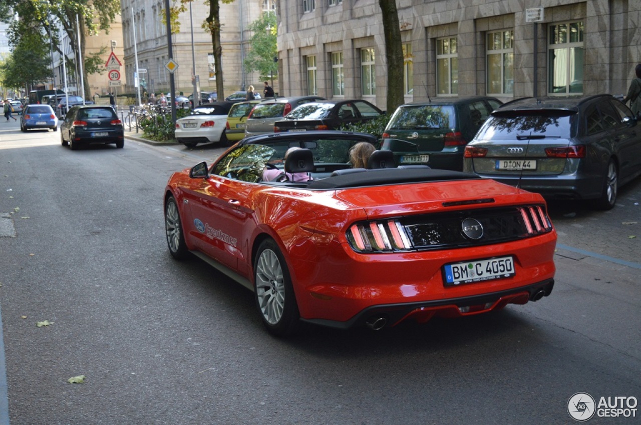 Ford Mustang GT Convertible 2015