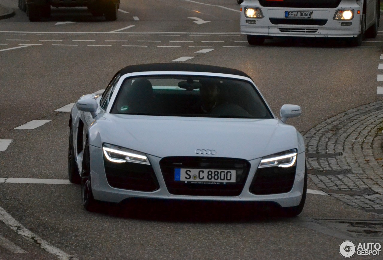 Audi R8 V8 Spyder 2013