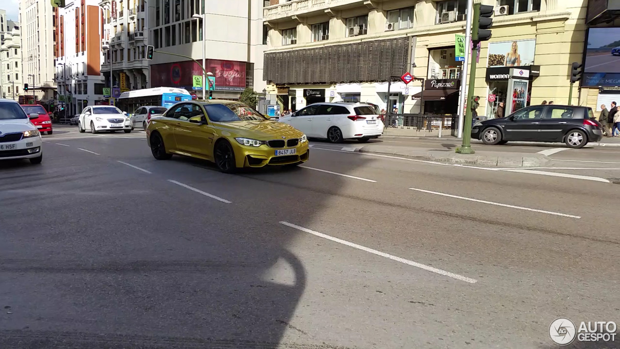 BMW M4 F83 Convertible