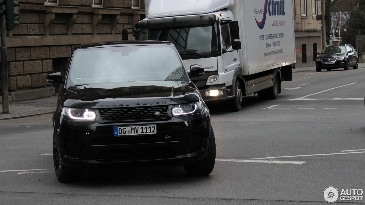 Land Rover Range Rover Sport SVR