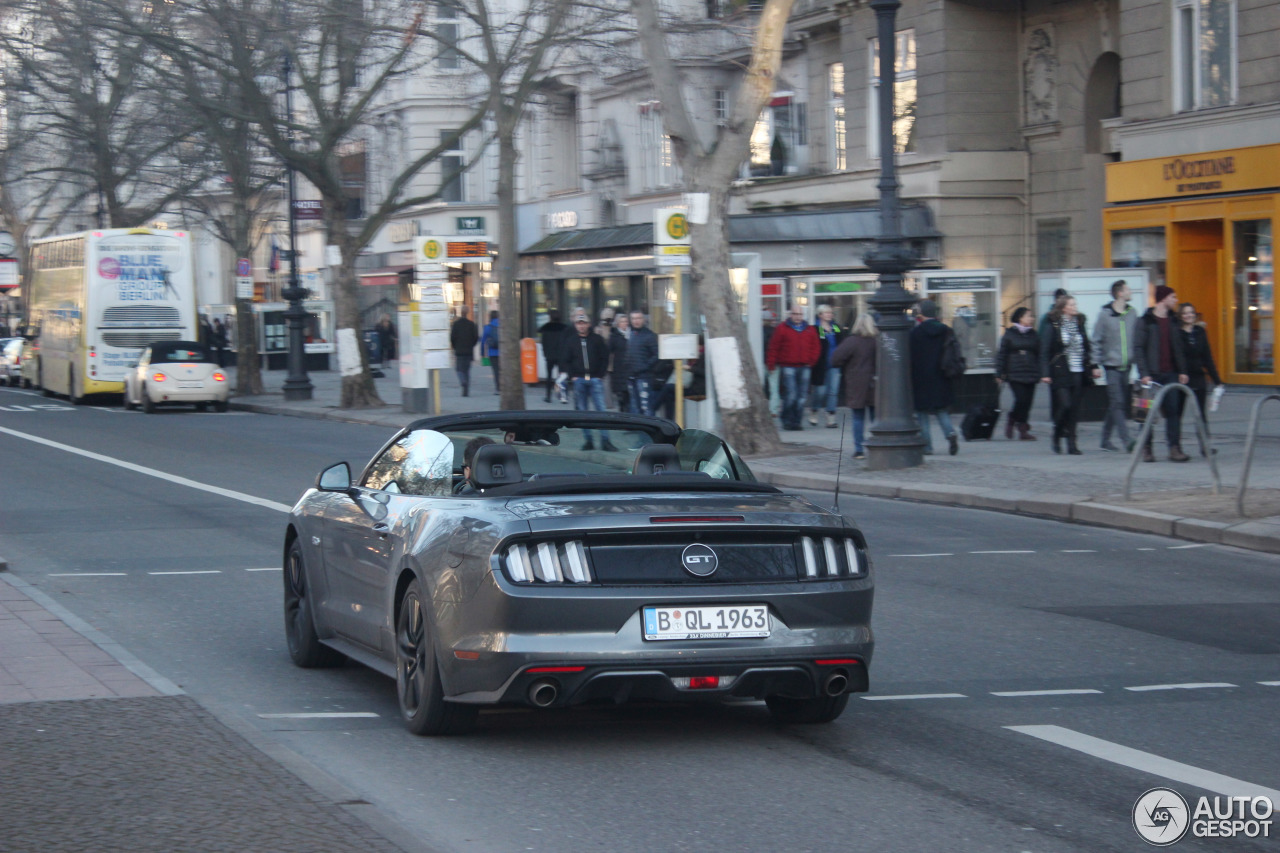 Ford Mustang GT Convertible 2015