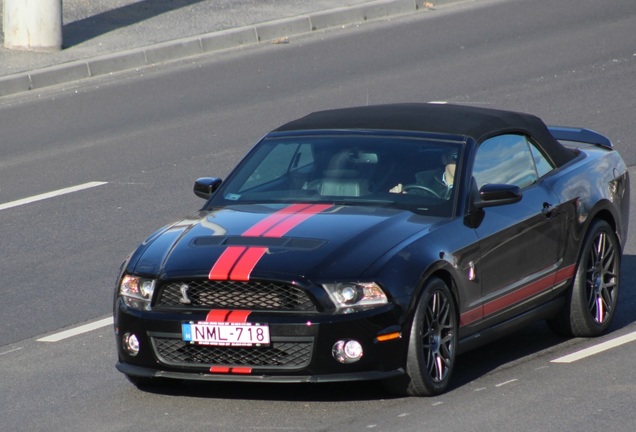 Ford Mustang Shelby GT500 Convertible 2010