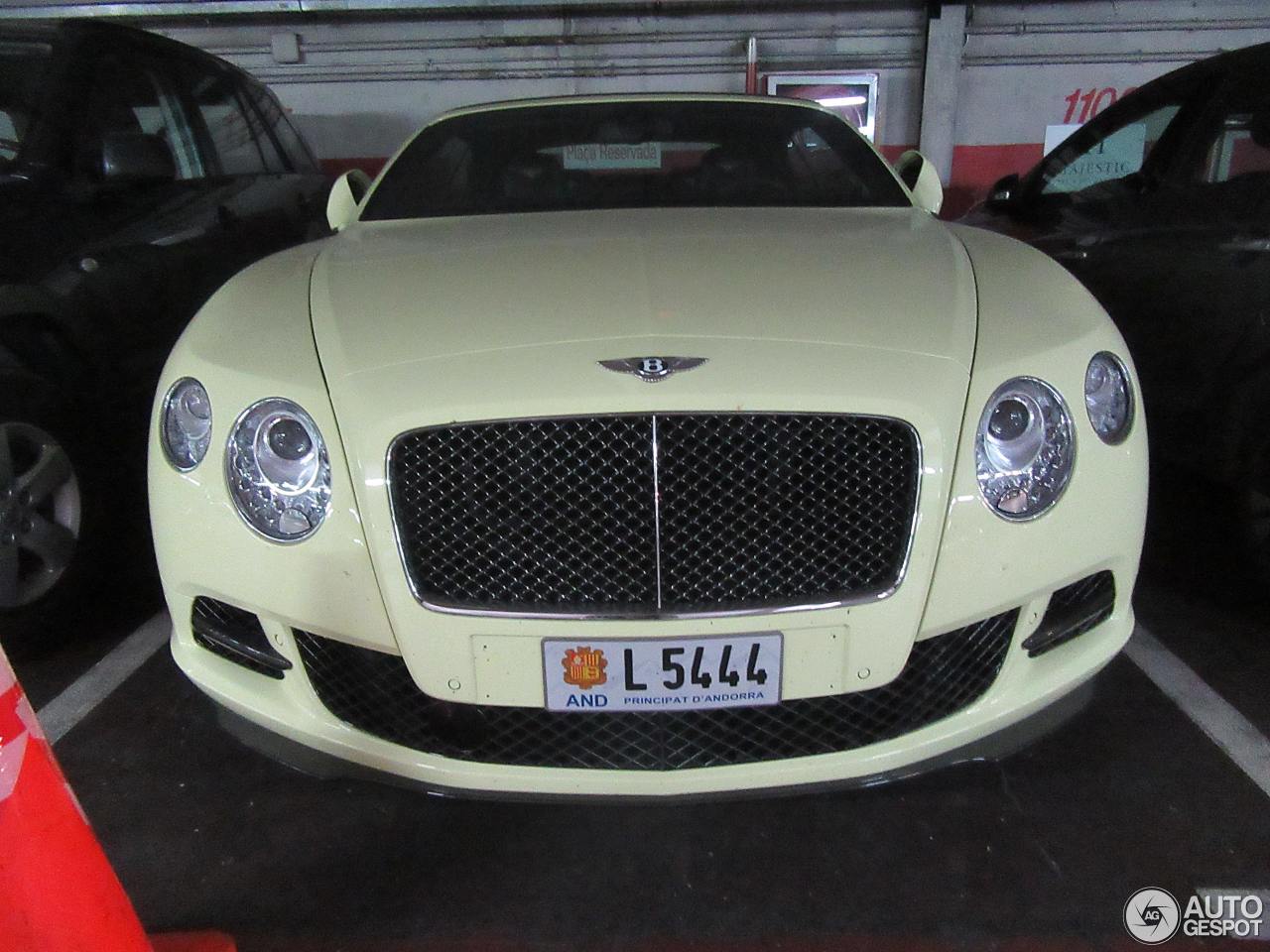 Bentley Continental GTC Speed 2013