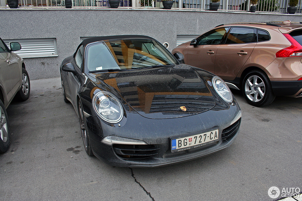 Porsche 991 Carrera 4S Cabriolet MkI