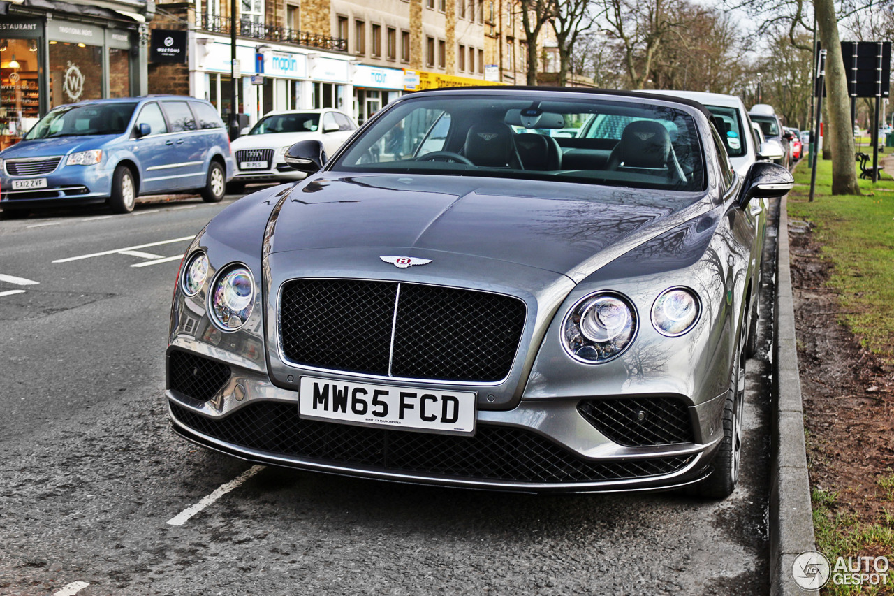 Bentley Continental GTC V8 S 2016